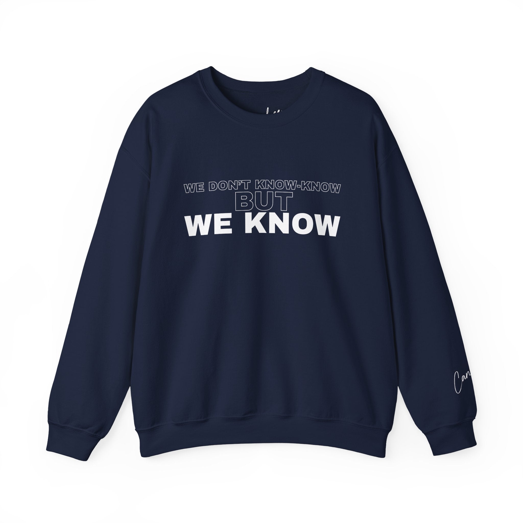 We Know Crewneck