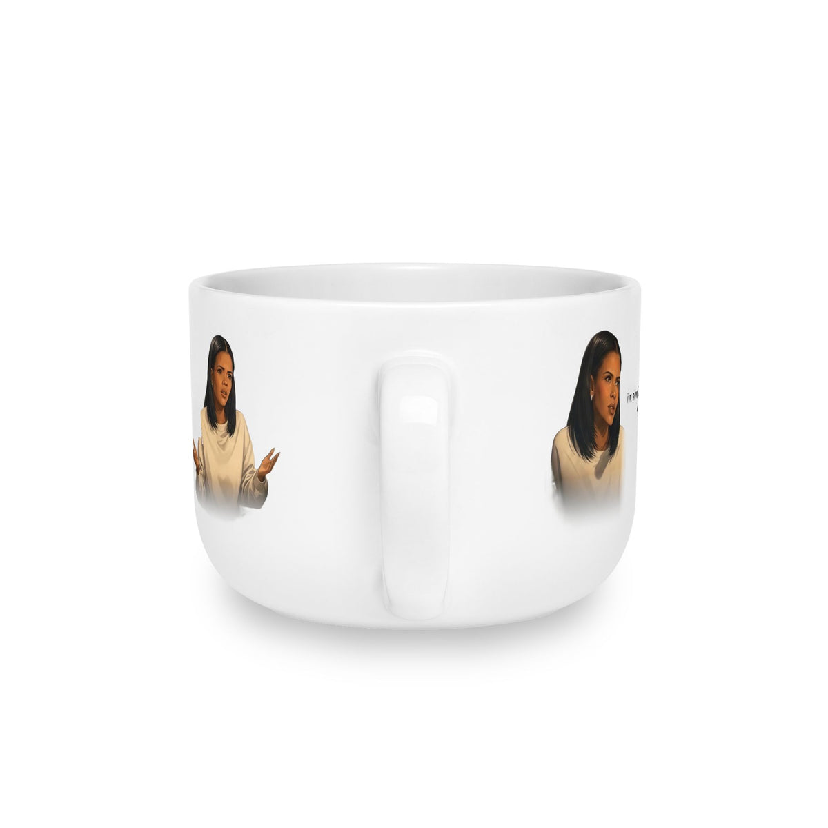 I'm Simply Too Pregnant For This Latte Mug