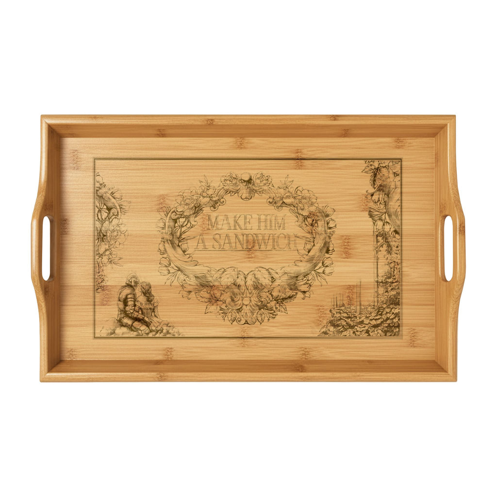 Candace Owens 'Make Him A Sandwich' serving tray