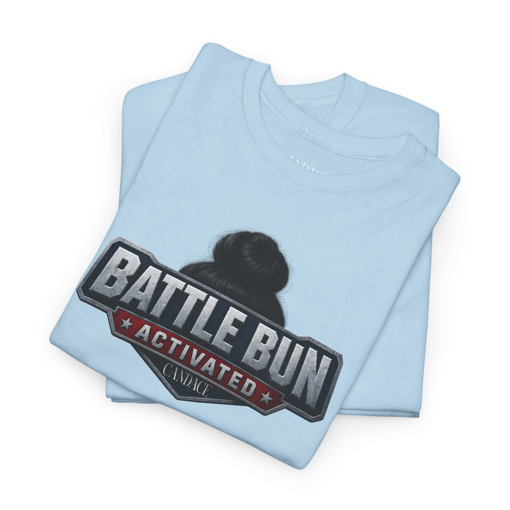 Battle Bun Activated  Logo T-shirt