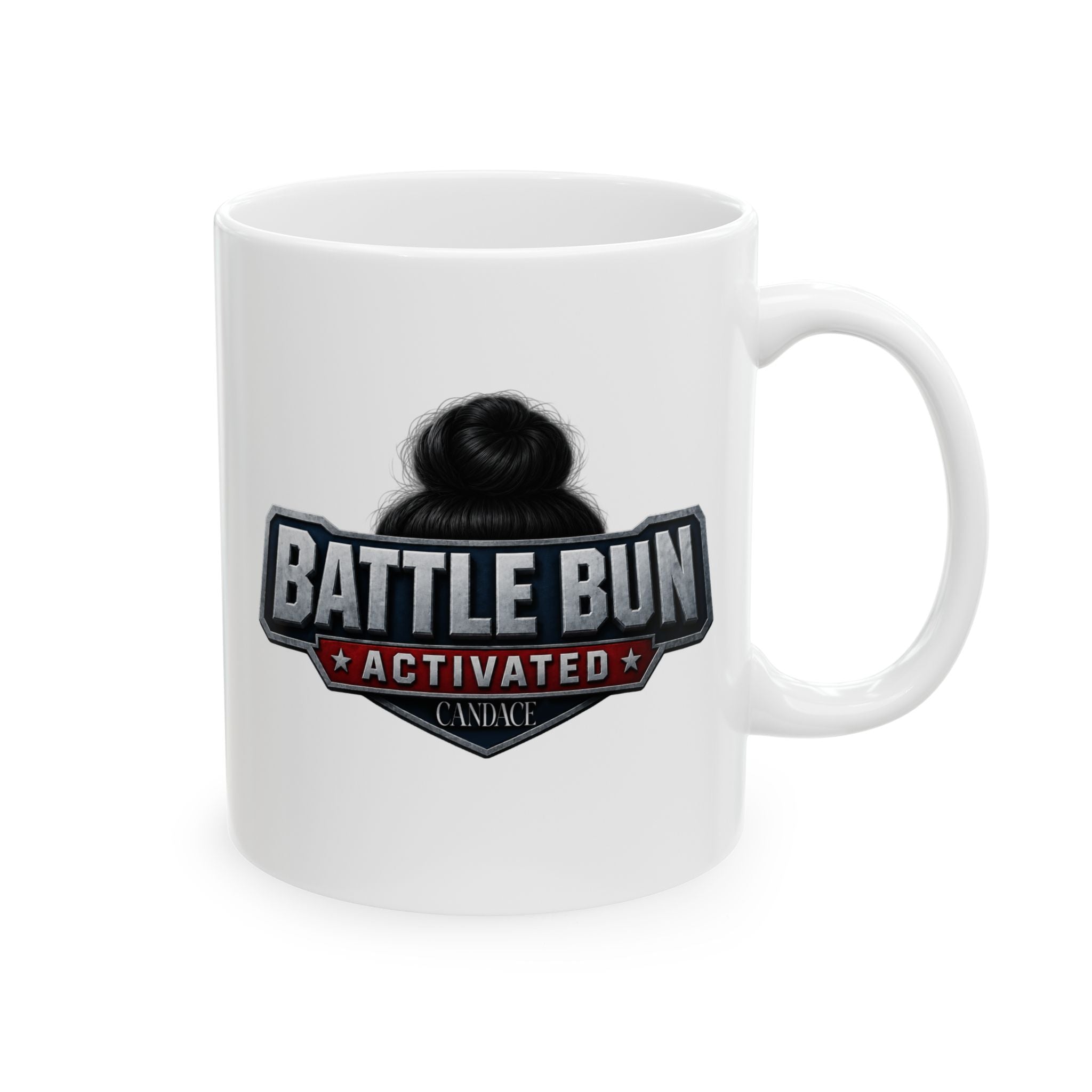 Battle Bun Activated Logo Mug