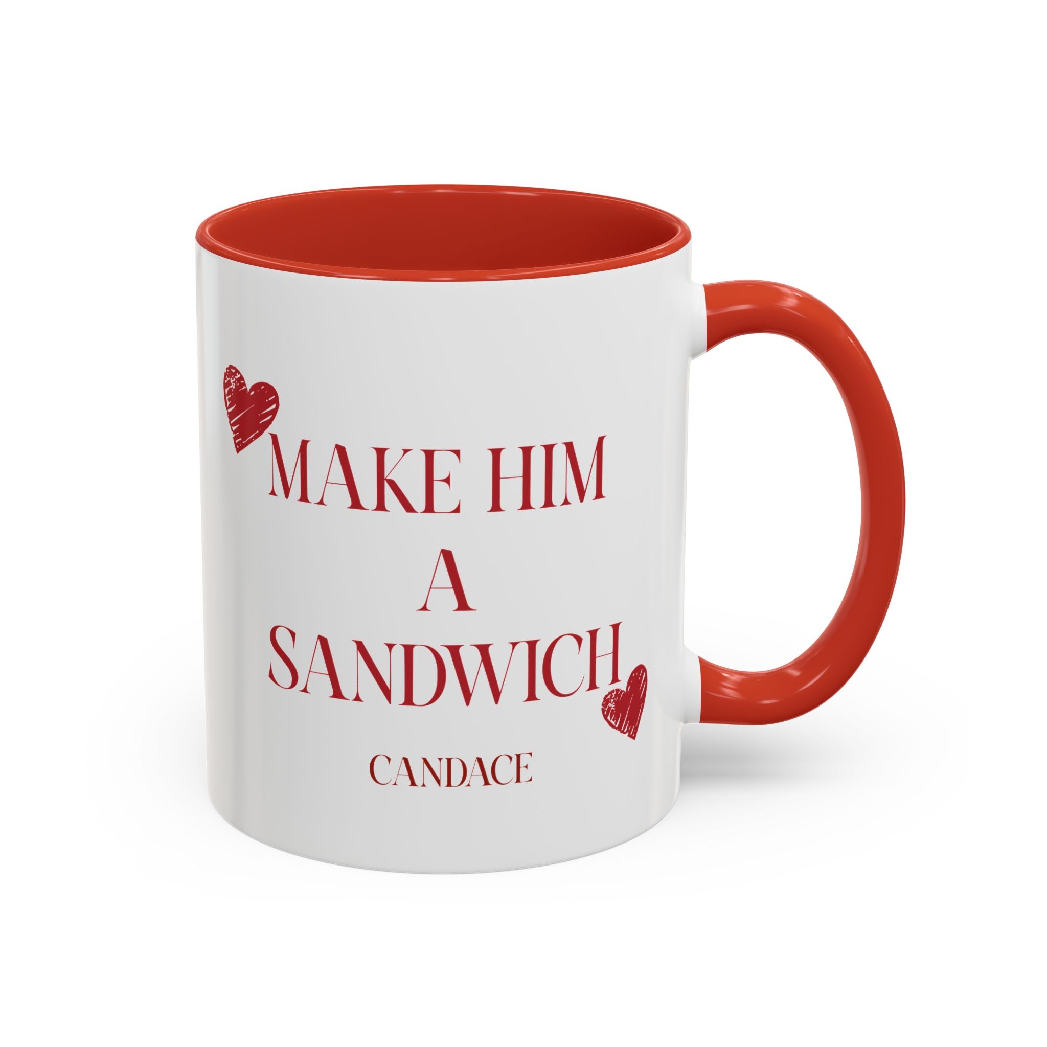 Make Him A Sandwich Valentine Mug