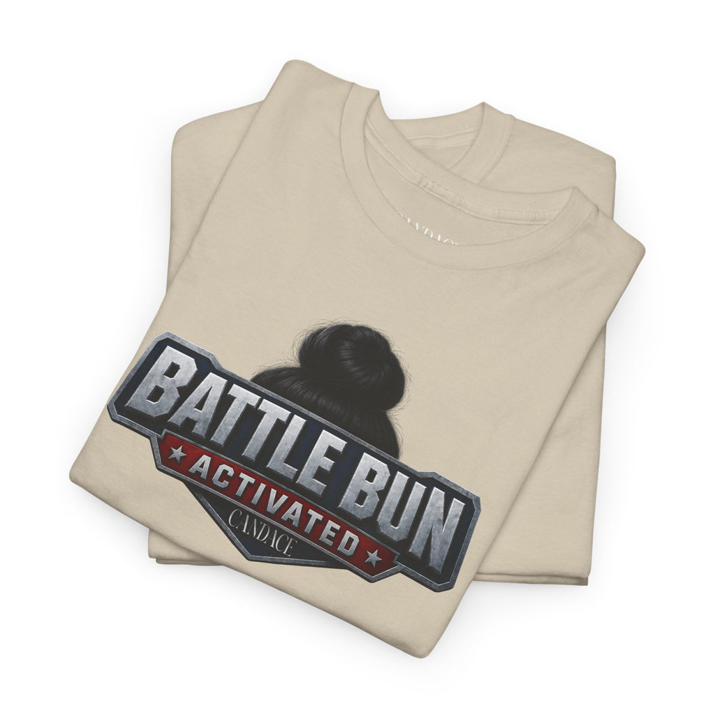 Battle Bun Activated  Logo T-shirt