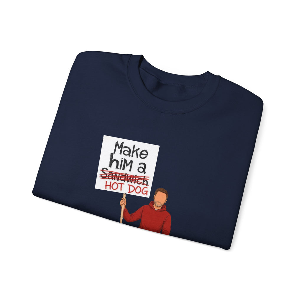 Make Him A Hot Dog Crewneck