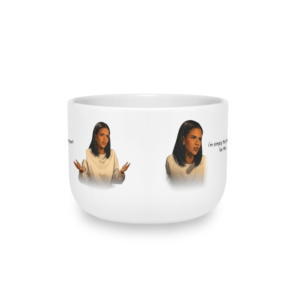 I'm Simply Too Pregnant For This Latte Mug