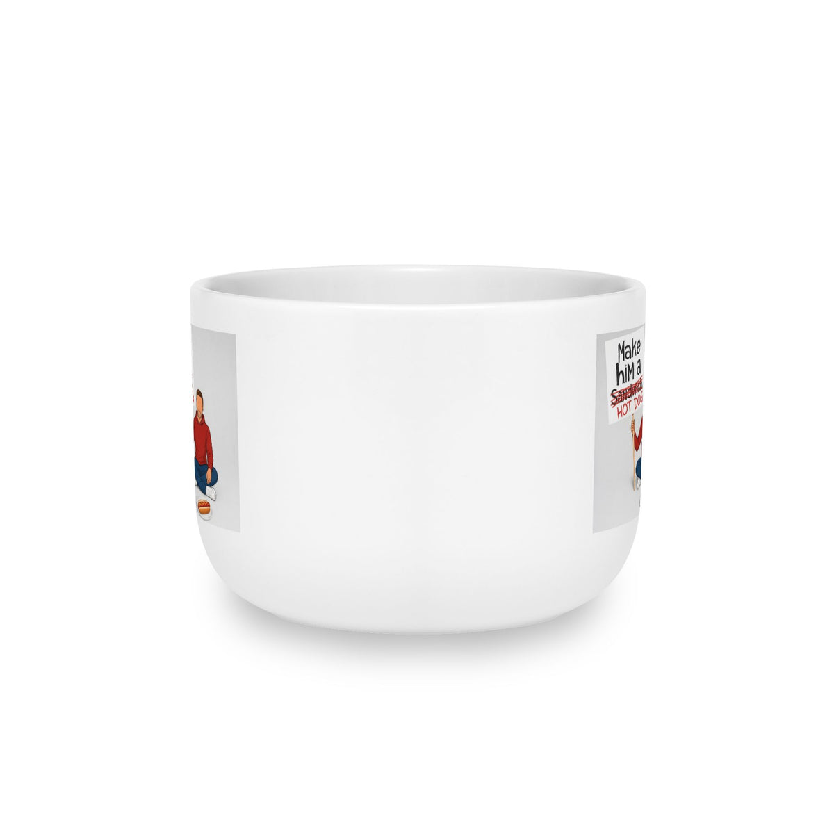 Make Him A Hot Dog Latte Mug