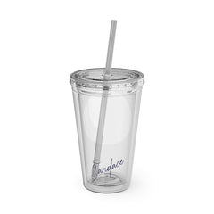Candace Intelligence Agency Clear Tumbler
