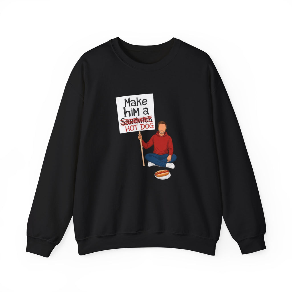 Make Him A Hot Dog Crewneck