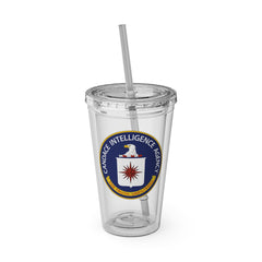 Candace Intelligence Agency Clear Tumbler