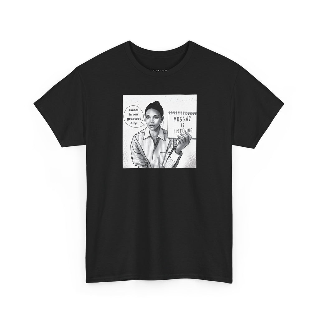 Candace Owens 'Mossad Is Listening' T-shirt
