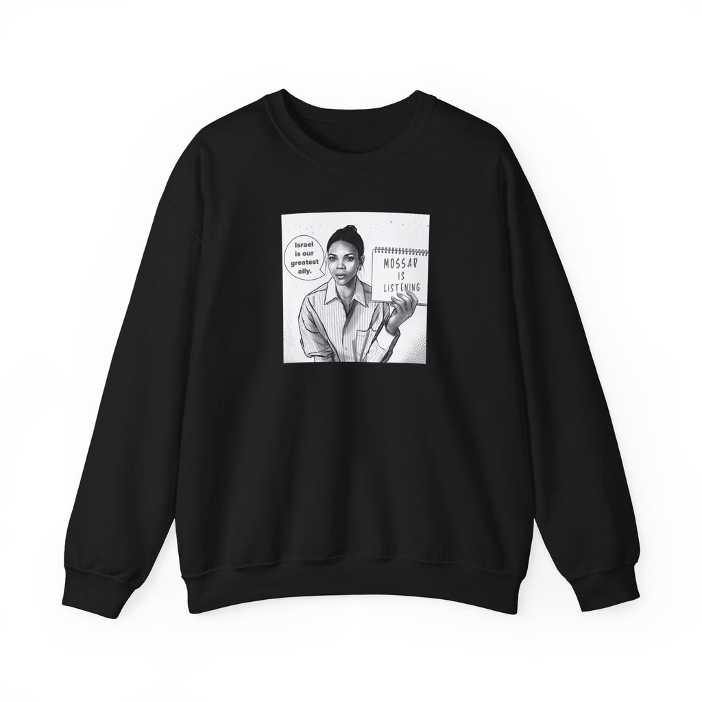 Candace Owens 'Mossad Is Listening' crewneck sweatshirt