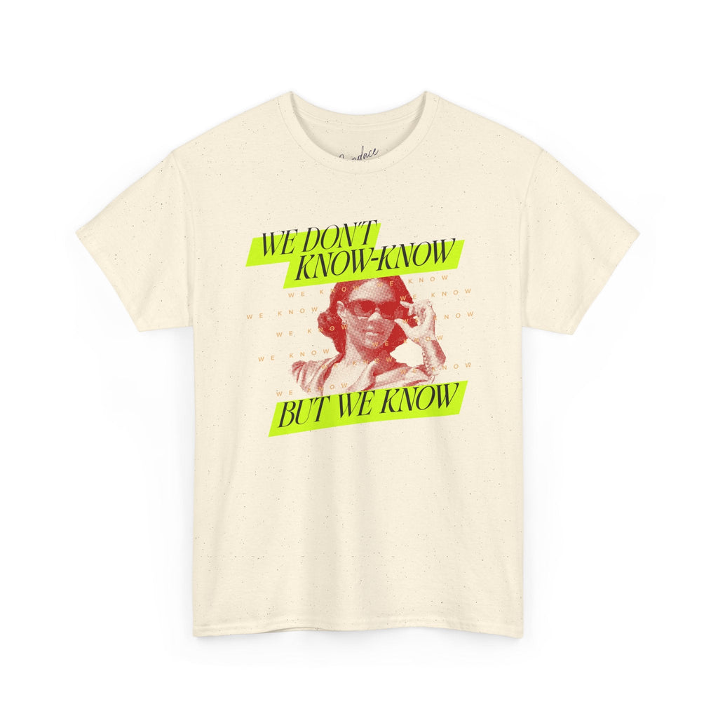 Candace Owens 'We Know' neon T-shirt