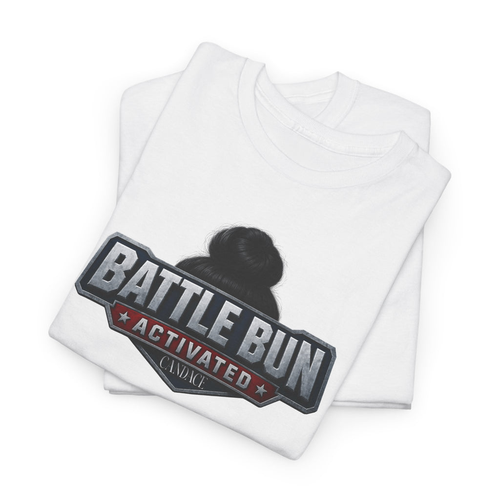 Battle Bun Activated  Logo T-shirt