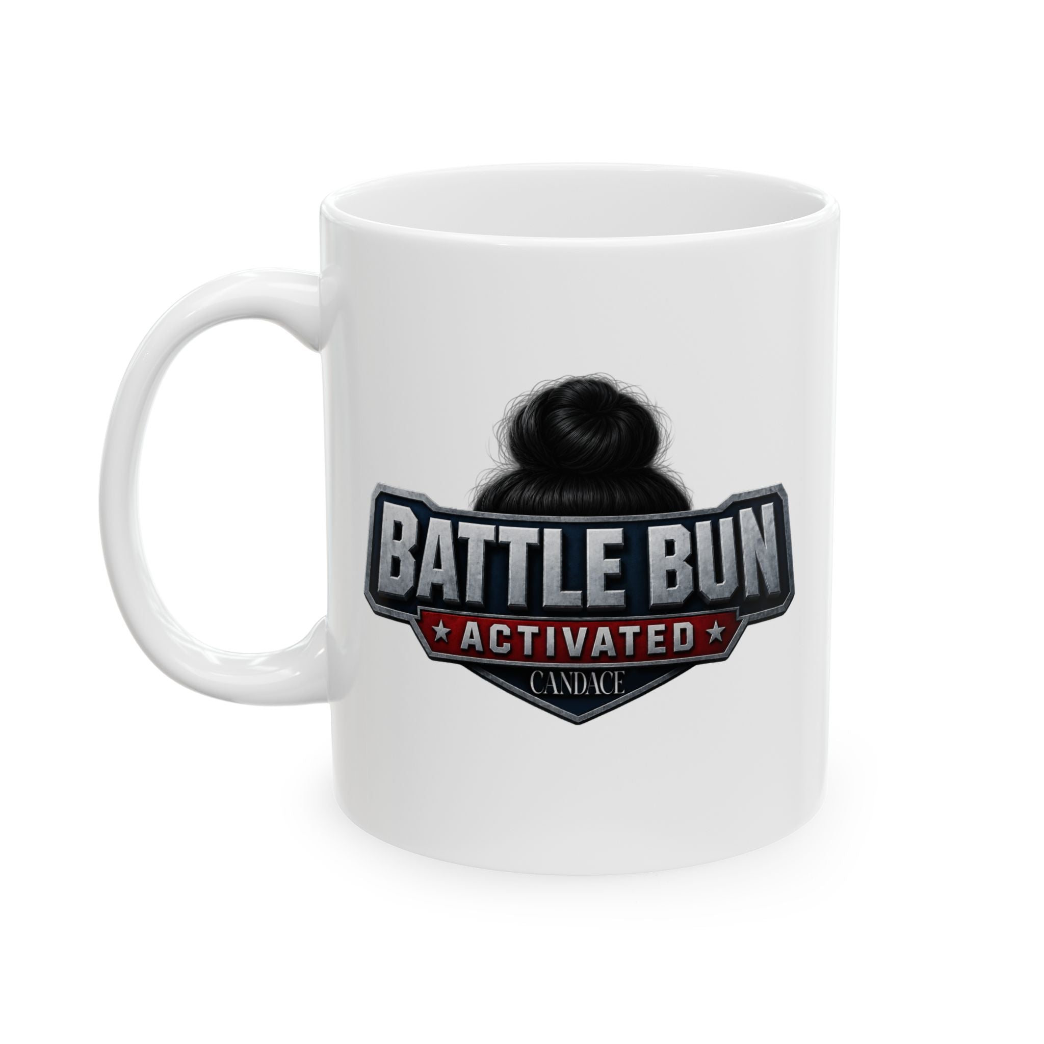 Battle Bun Activated Logo Mug
