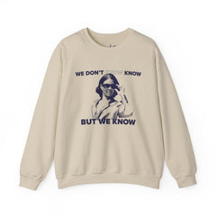 We Know Glasses Crewneck