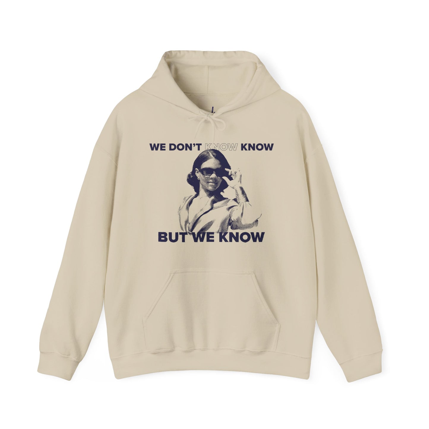 We Know Glasses Hoodie