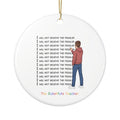The Substitute Teacher Christmas Ornament