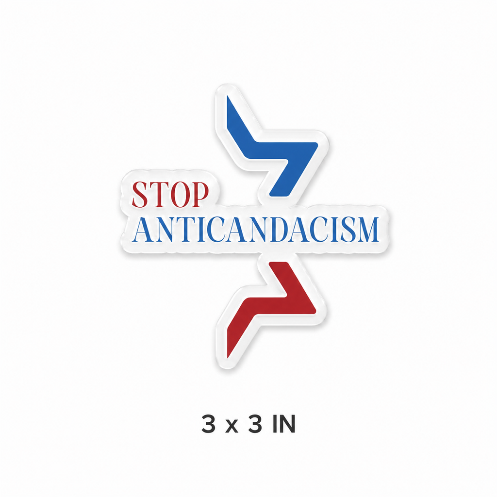 Stop Anticandacism Vinyl Kiss-Cut Sticker