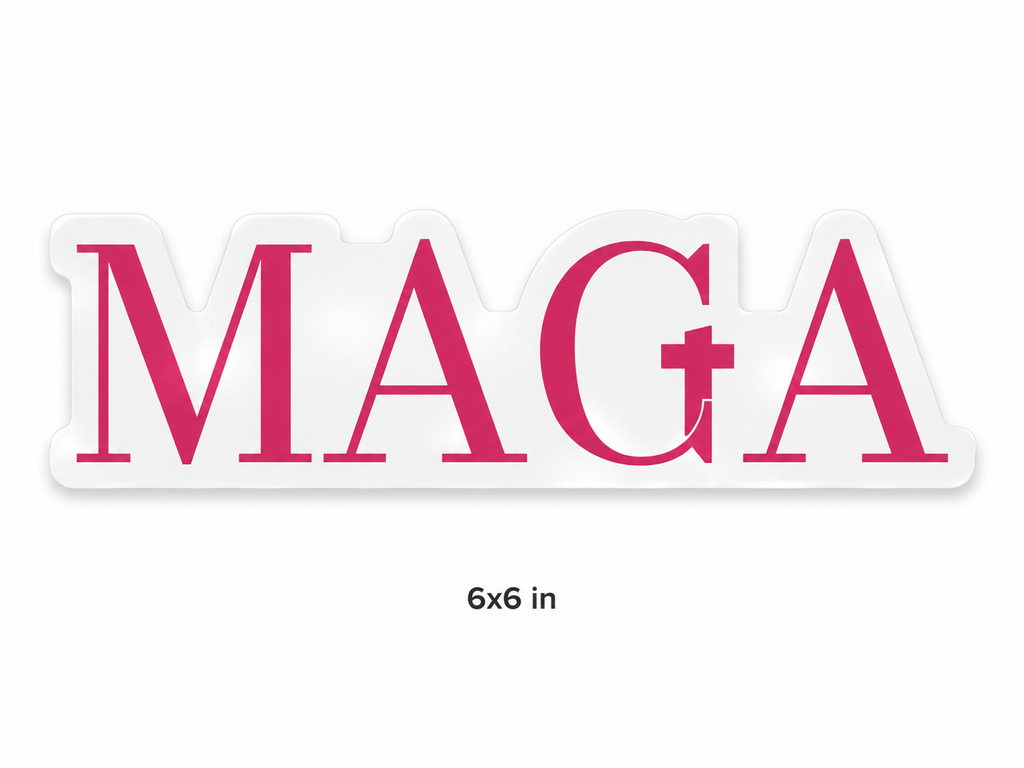 MAGA-Vinyl Kiss-Cut Sticker