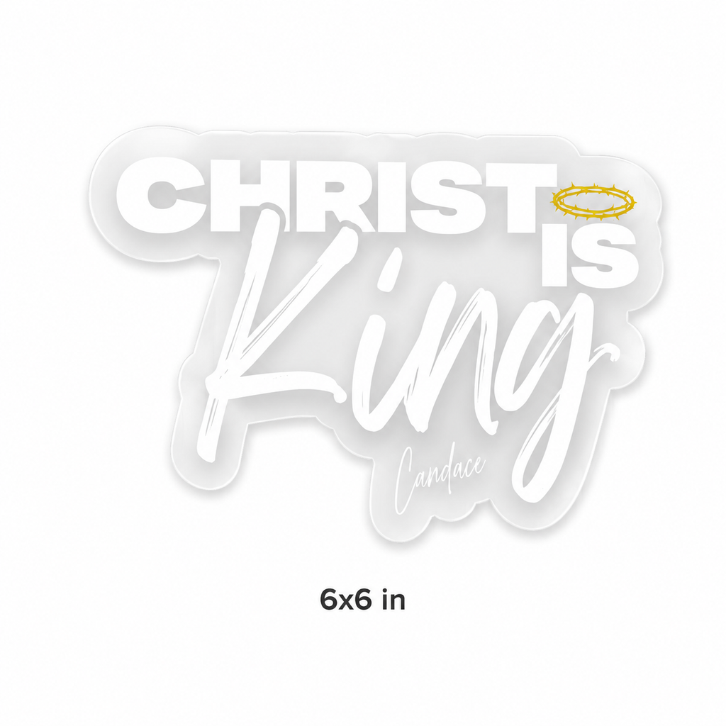 Christ is King Sticker
