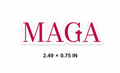 MAGA-Vinyl Kiss-Cut Sticker