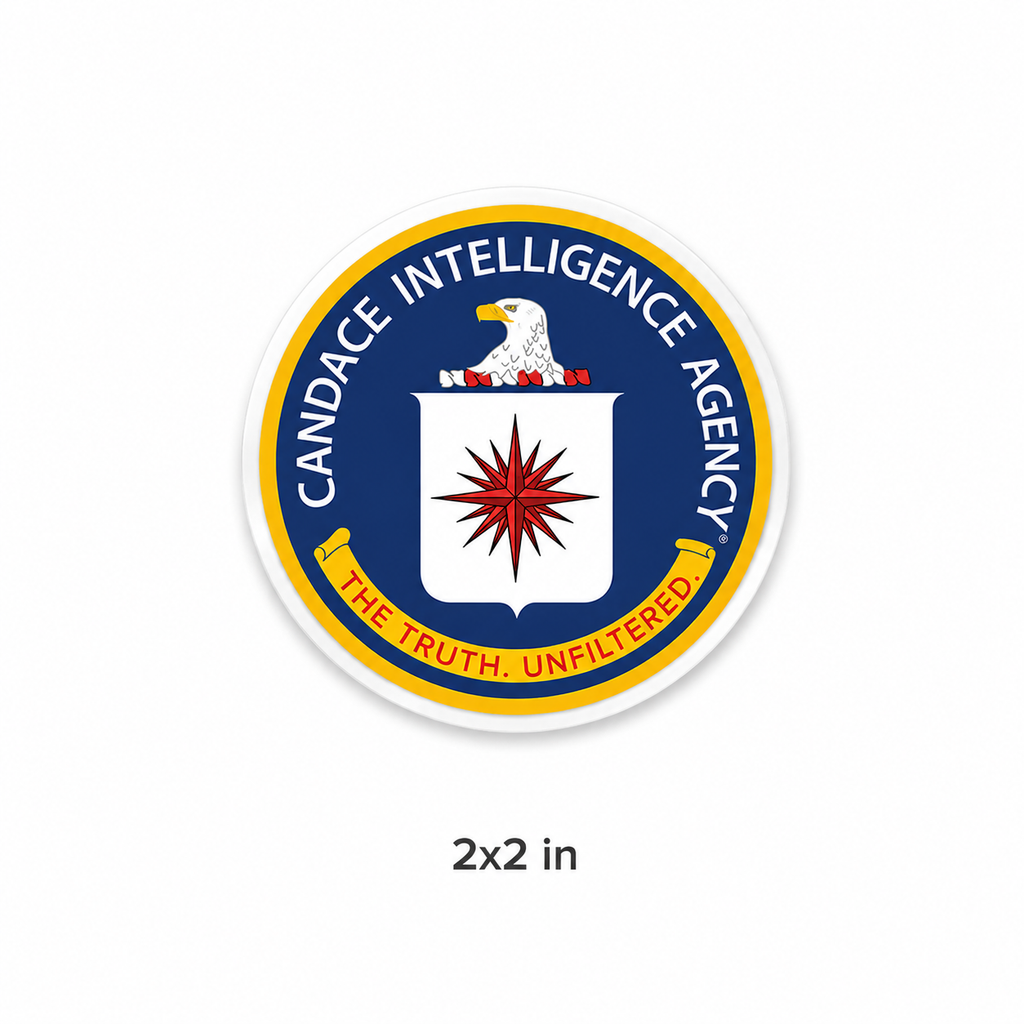 Candace Intelligence Agency (CIA) sticker by Candace Owens