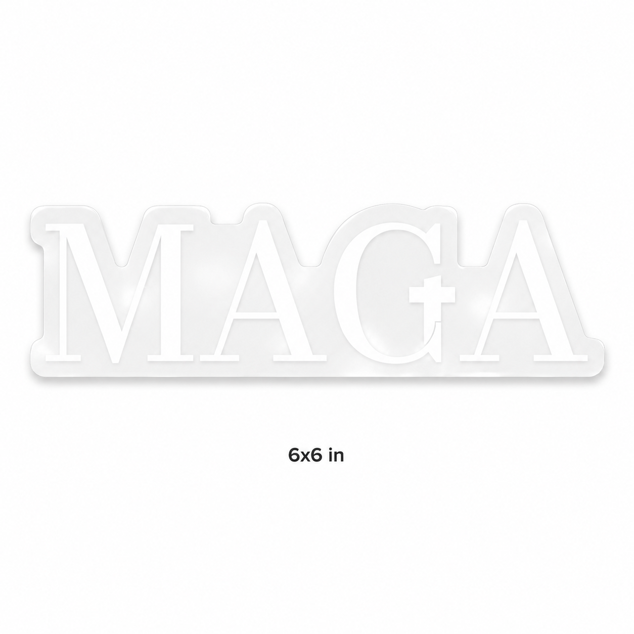 MAGA-Vinyl Kiss-Cut Sticker