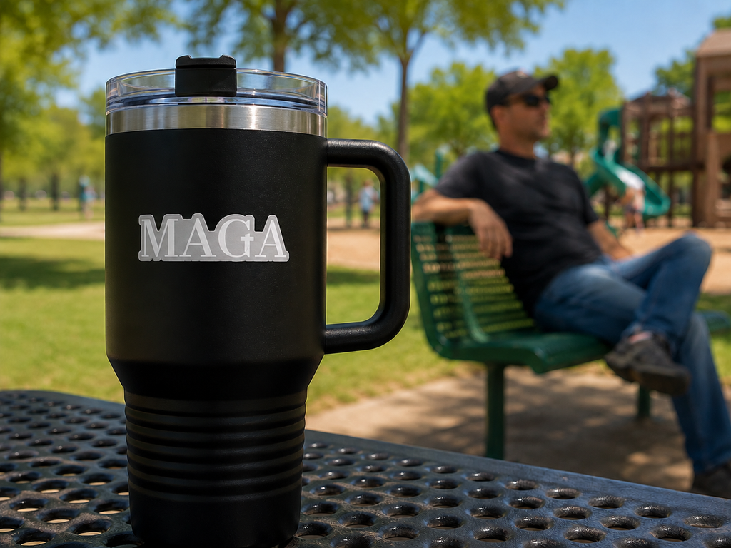 MAGA-Vinyl Kiss-Cut Sticker