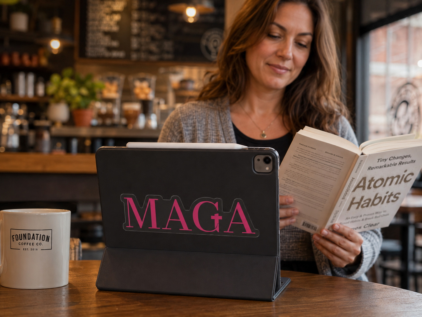 MAGA-Vinyl Kiss-Cut Sticker