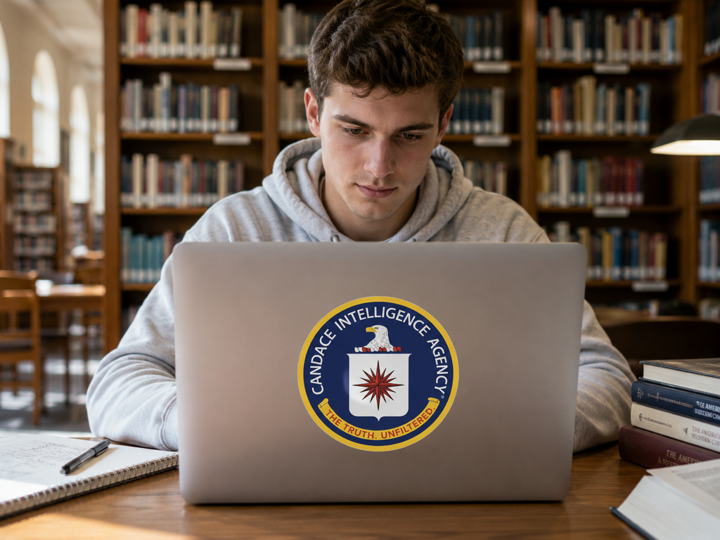 CIA Sticker
