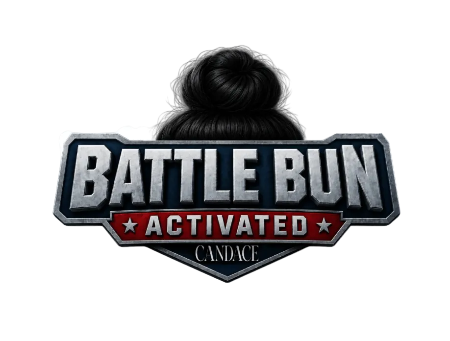 Battle Bun Activated Logo Sticker